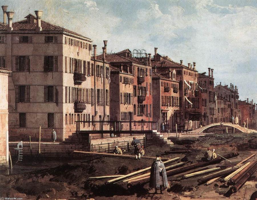 View Of San Giuseppe Di Castello (detail) — Canaletto