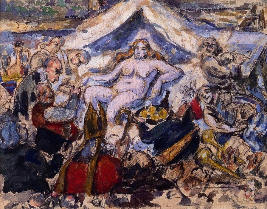 The Eternal Woman (study) — Paul Cézanne