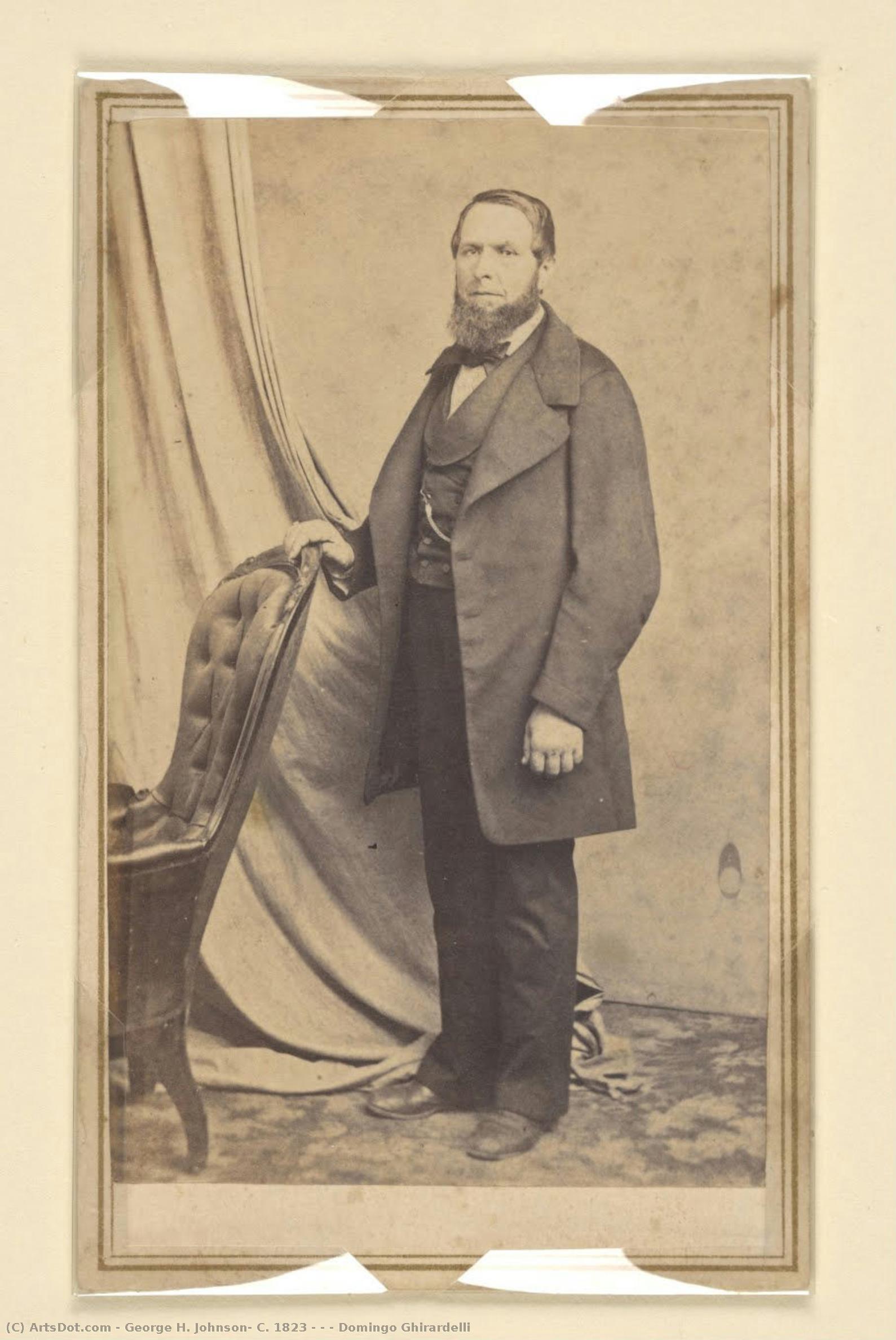 Domingo Ghirardelli — George H. Johnson, C. 1823 - ?