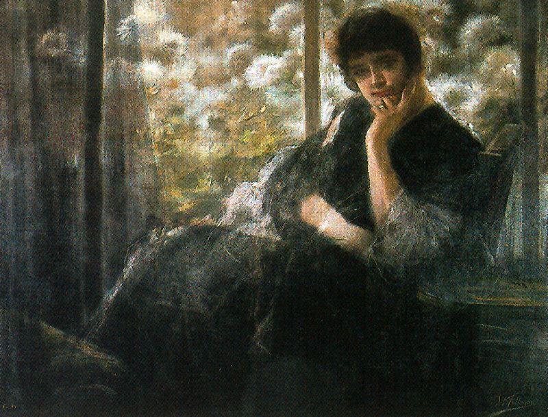 Portrait Sitting — José Villegas Cordero