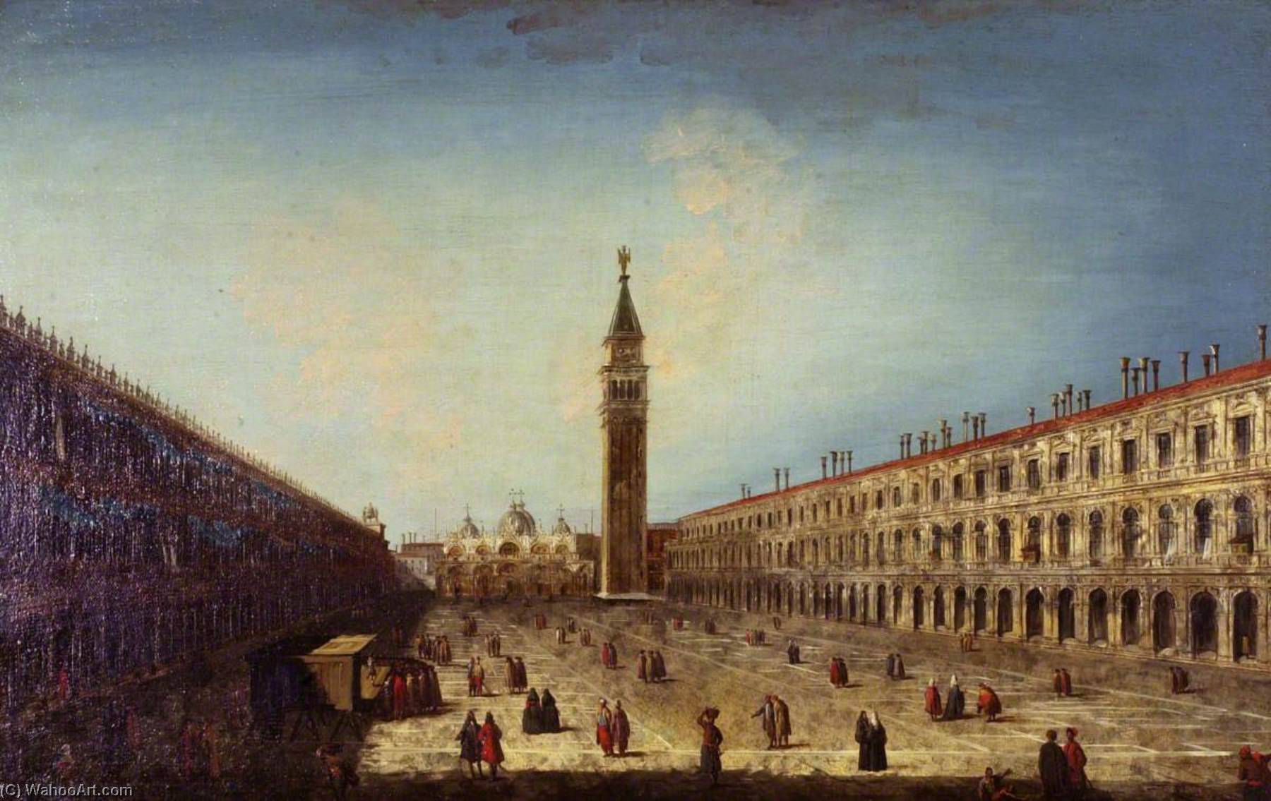 The Piazza San Marco — Michele Giovanni Marieschi