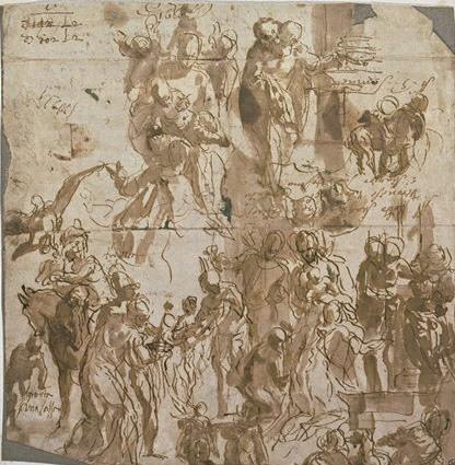Studies For The Adoration Of The Magi — Paolo Veronese
