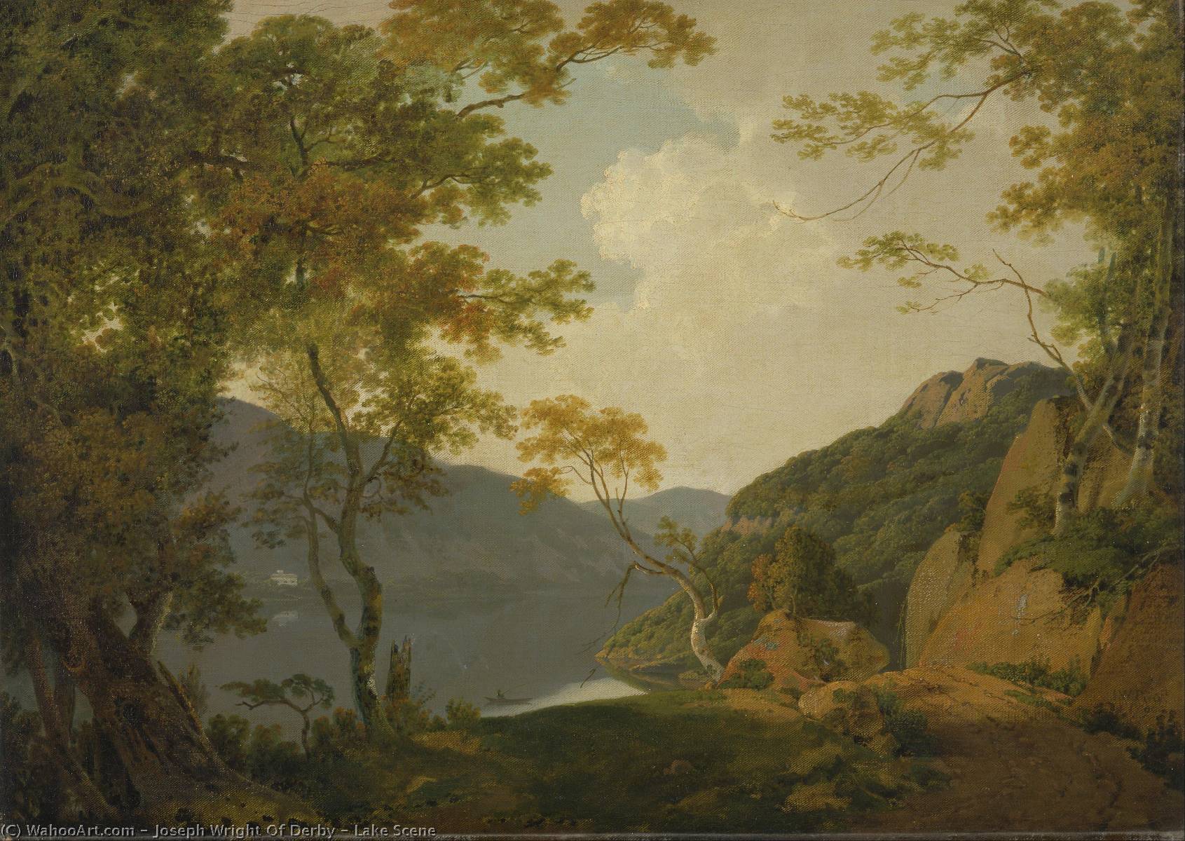 Lake Scene — Joseph Wright Of Derby