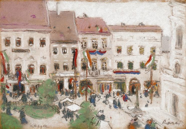 Rákóczi Ceremony In Kassa — József Rippl-rónai