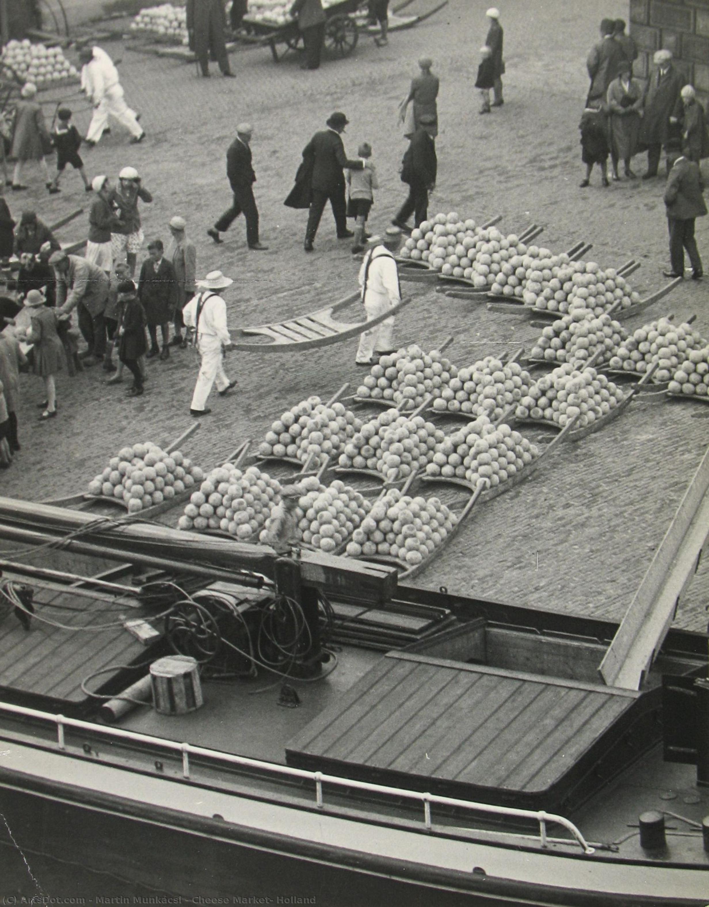 Cheese Market, Holland — Martin Munkácsi