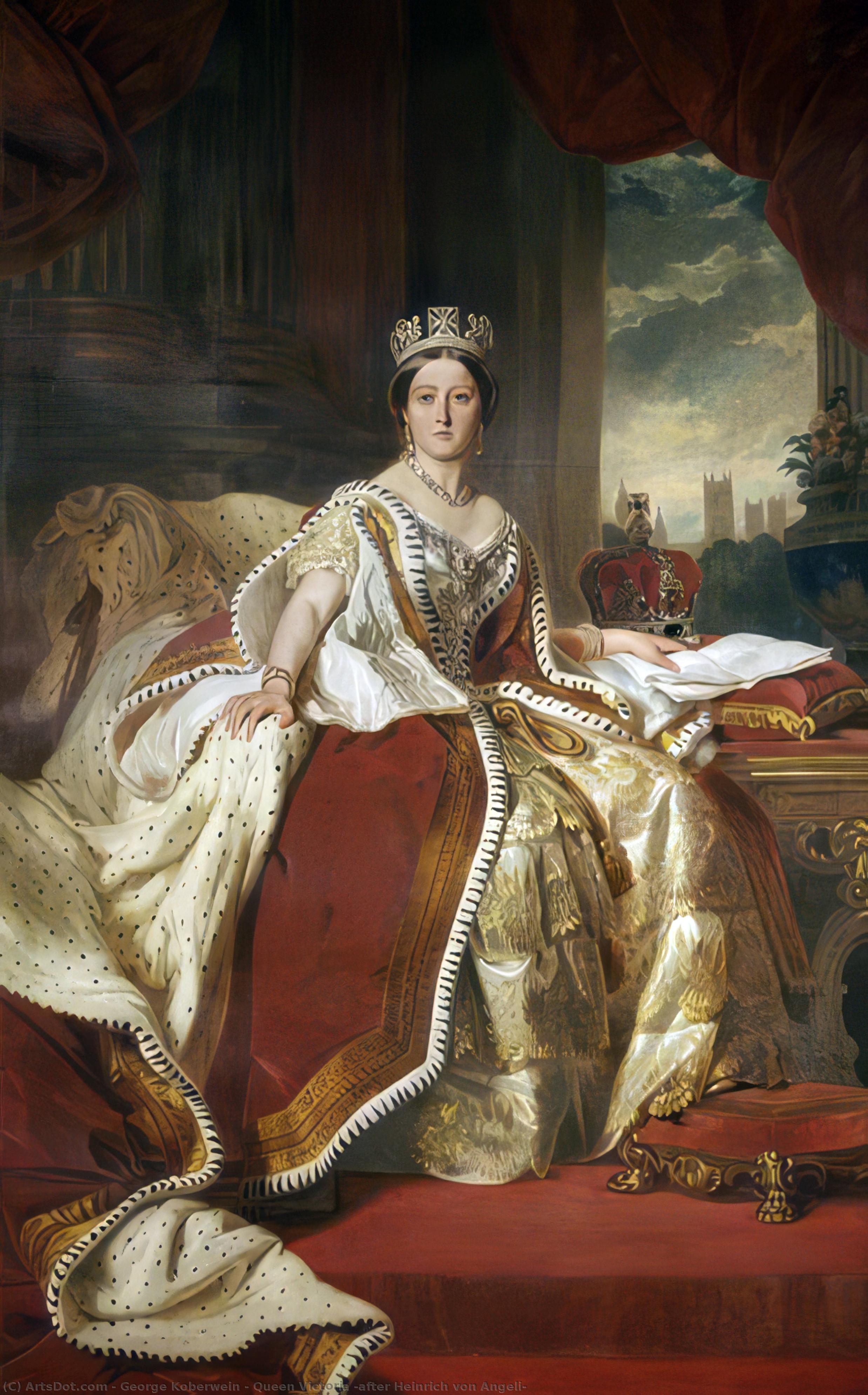 Queen Victoria (after Heinrich Von Angeli) — George Koberwein
