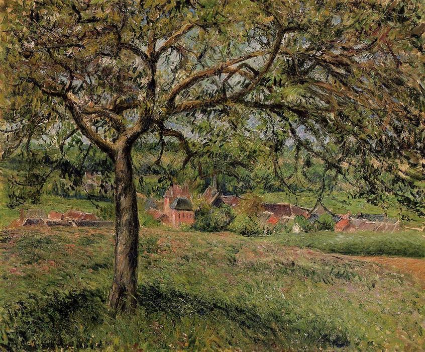 Apple Tree At Eragny — Camille Pissarro