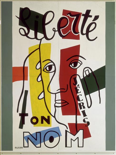 Freedom, I Write Your Name — Fernand Léger