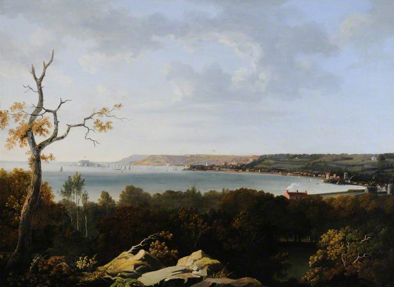 View Of St Peter Port, Guernsey — John Tobias Young