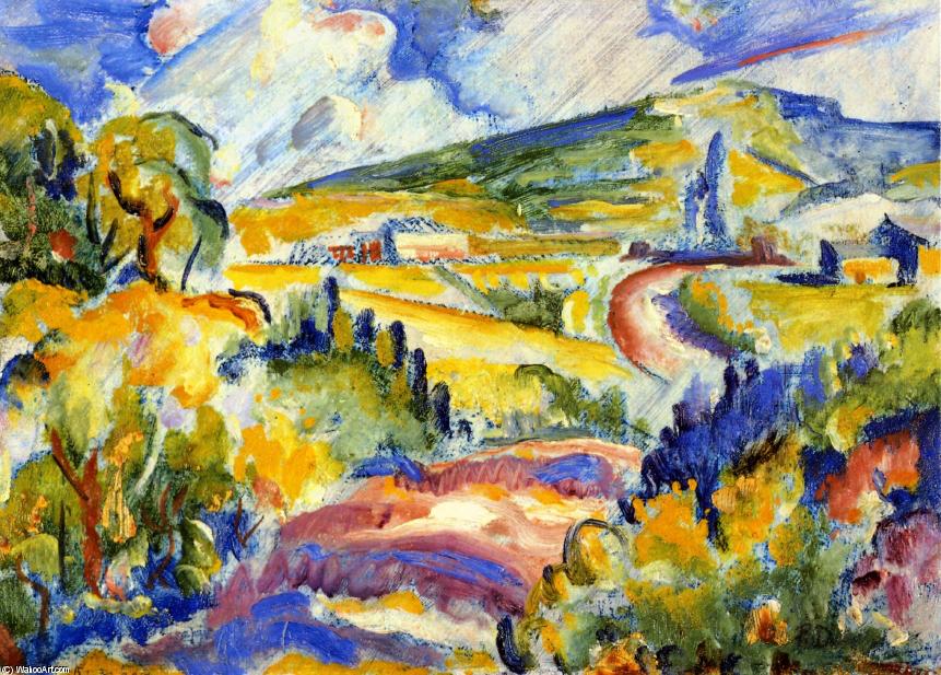 Landscape, Quebec — William Preston Dickinson