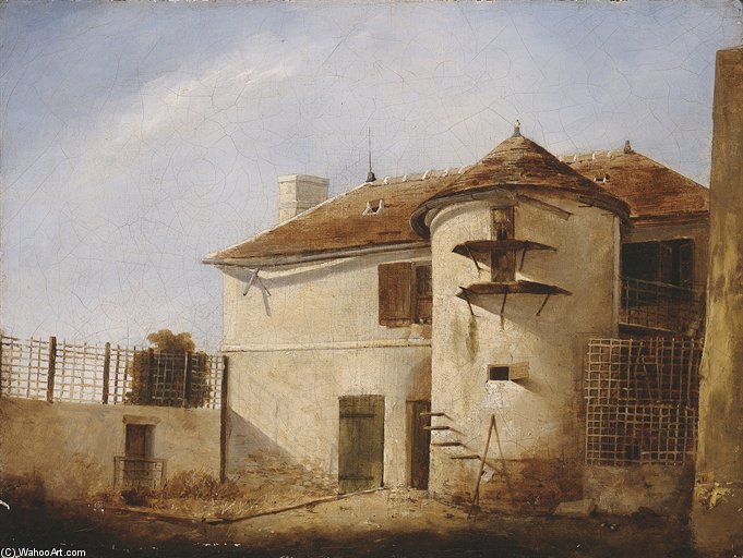 A Corps Of Farm — Auguste Xavier Leprince