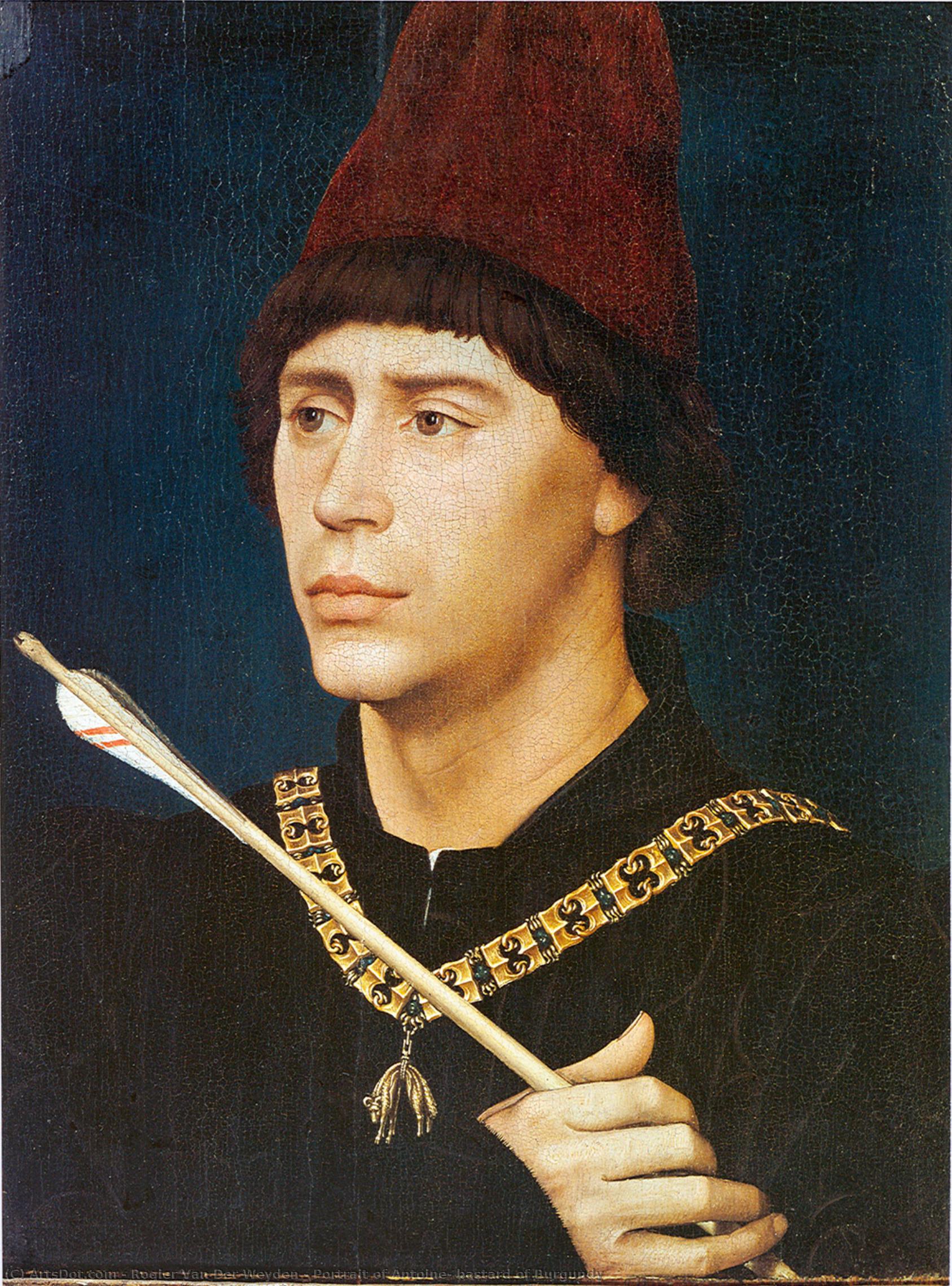 Portrait Of Antoine, Bastard Of Burgundy — Rogier Van Der Weyden