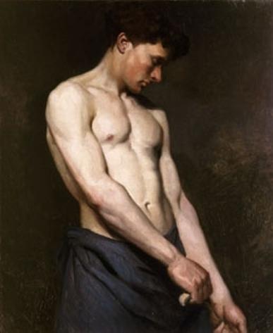 Male Nude 3 — Albert Edelfelt