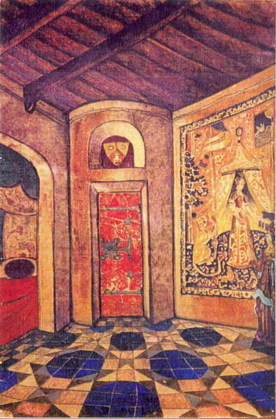 Room Of Queen Anna — Nicholas Roerich