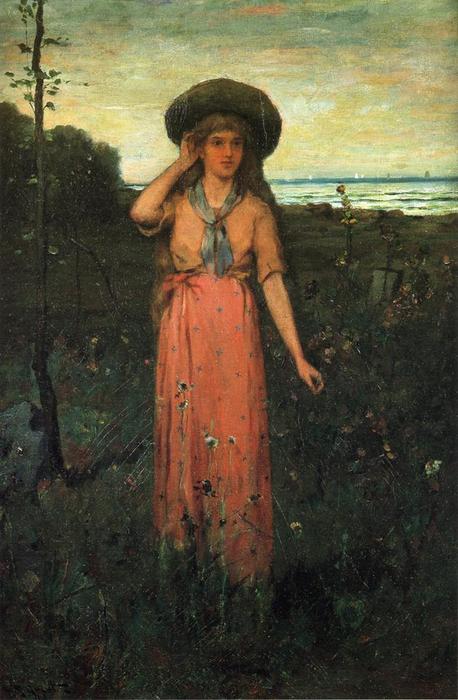 Picking Flowers By The Sea — Abbott Fuller Graves
