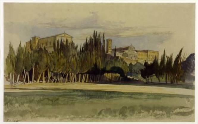 San Miniato Al Monte — Edward Lear