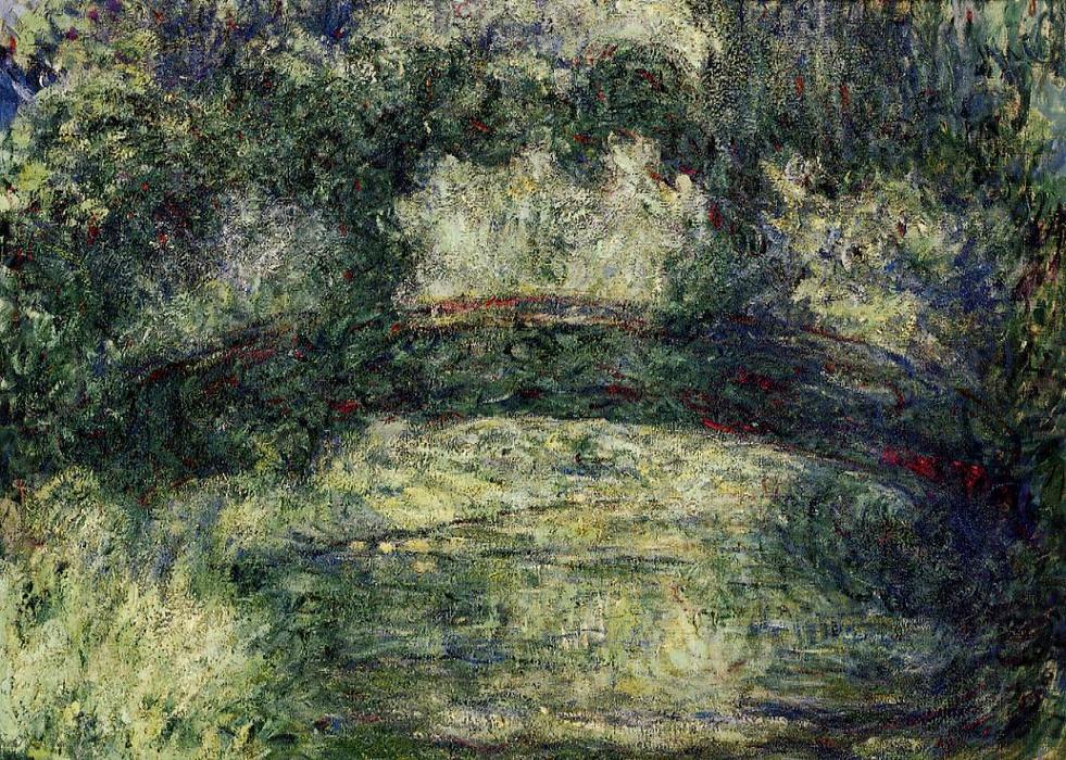 The Japanese Bridge (10) — Claude Monet