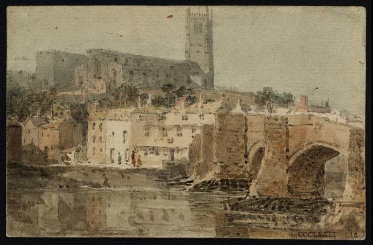 Lancaster Church And Bridge — Thomas Girtin
