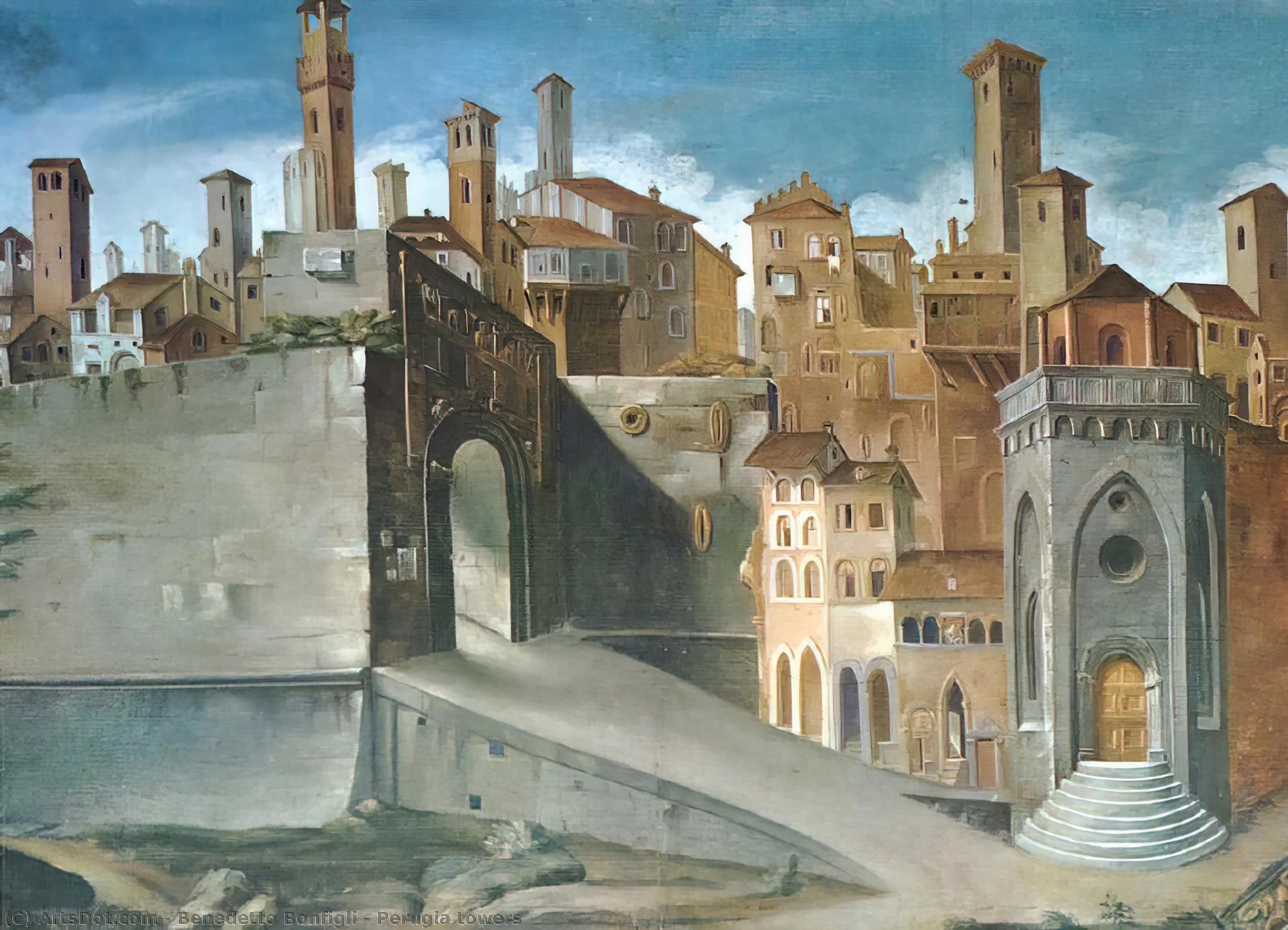 Perugia Towers — Benedetto Bonfigli