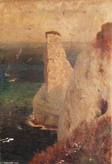 Seascape With Coastal Rocks — Arthur Hopkins