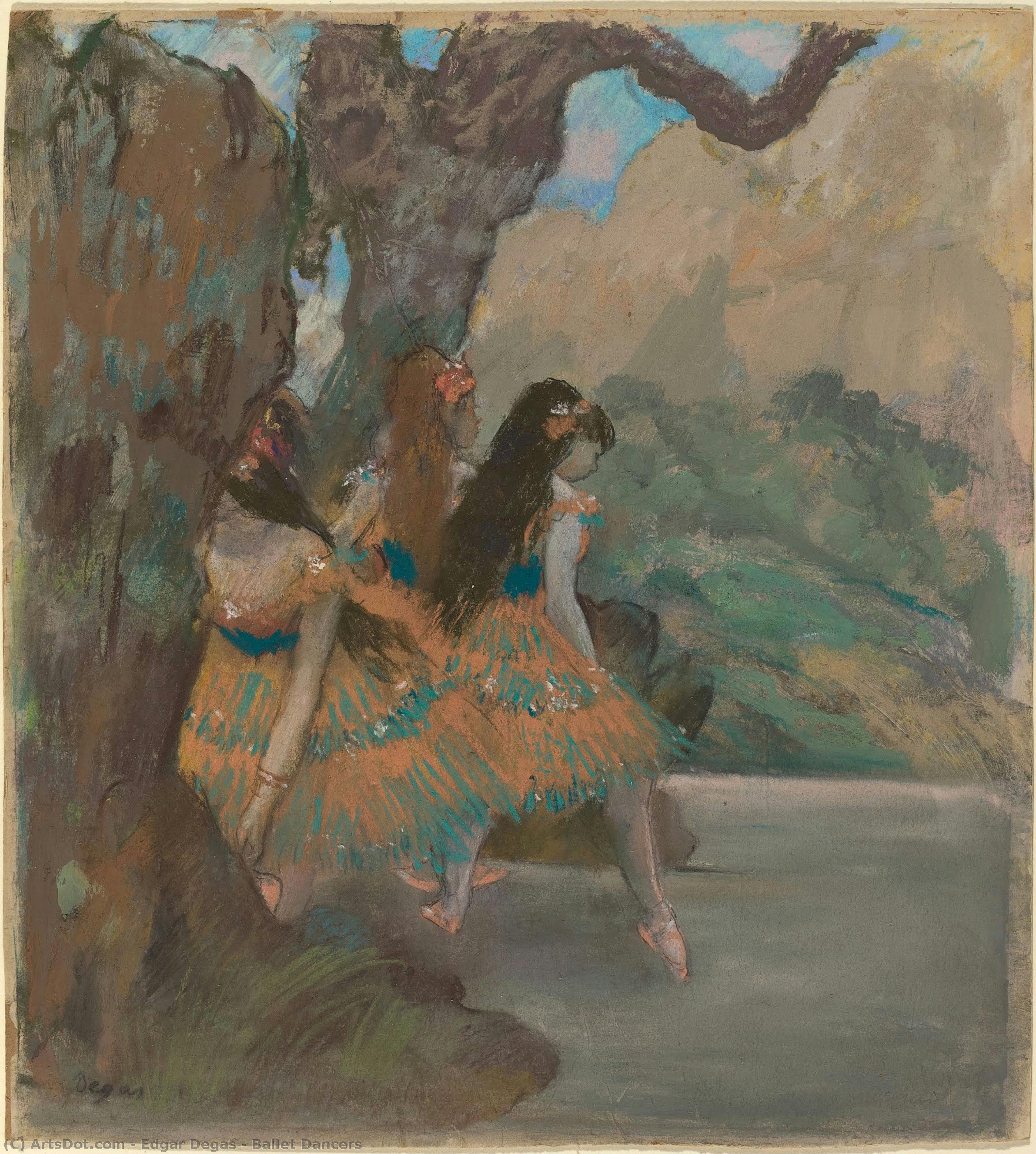 Ballet Dancers — Edgar Degas