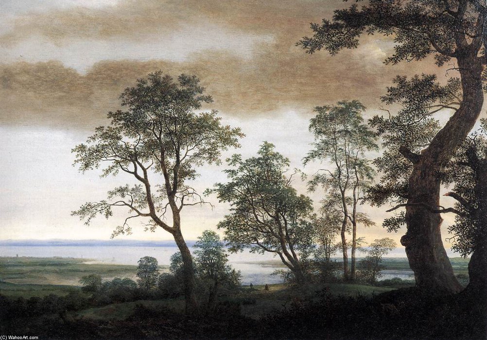 Landscape With Estuary — Cornelis Hendricksz The Younger Vroom