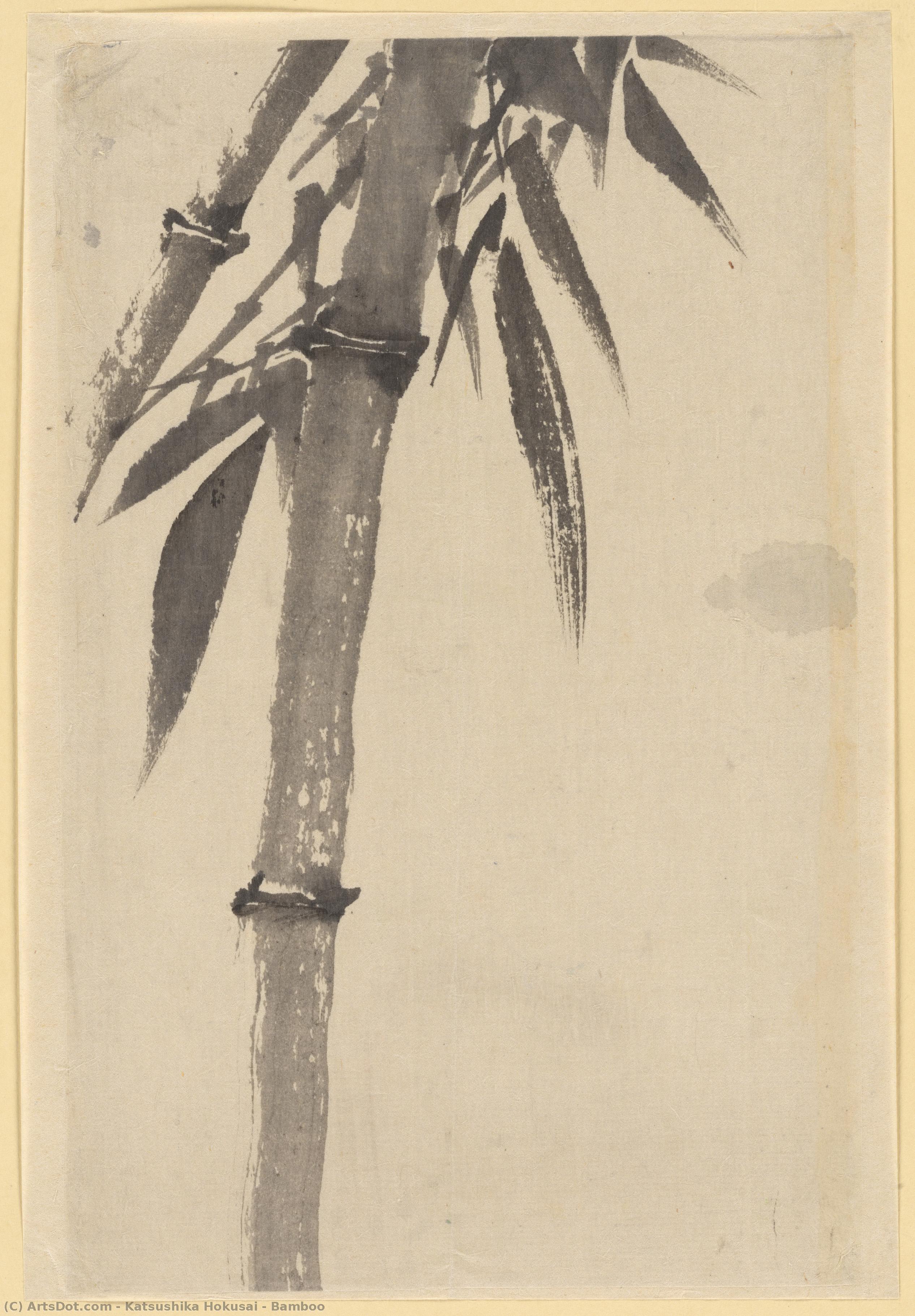 Bamboo — Katsushika Hokusai
