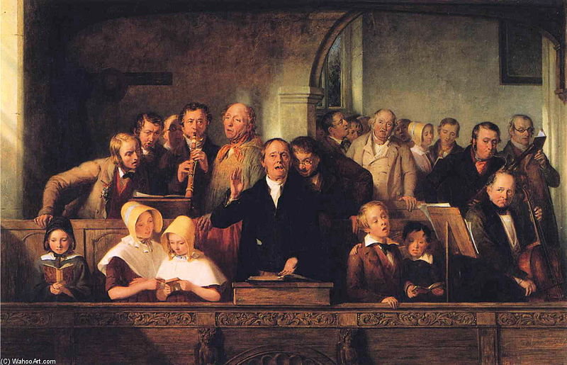 A Village Choir - — Thomas George Webster