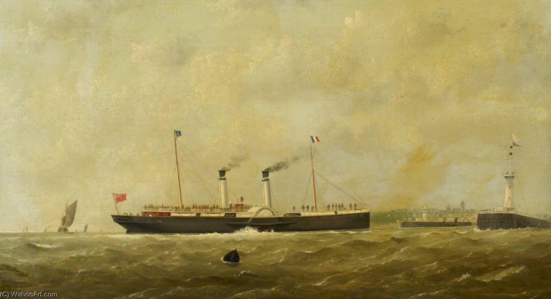 The Paddle Steamer 'mary Beatrice' — George Mears