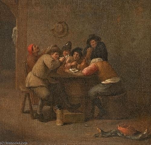 Tavern Scene — Matheus Van Helmont