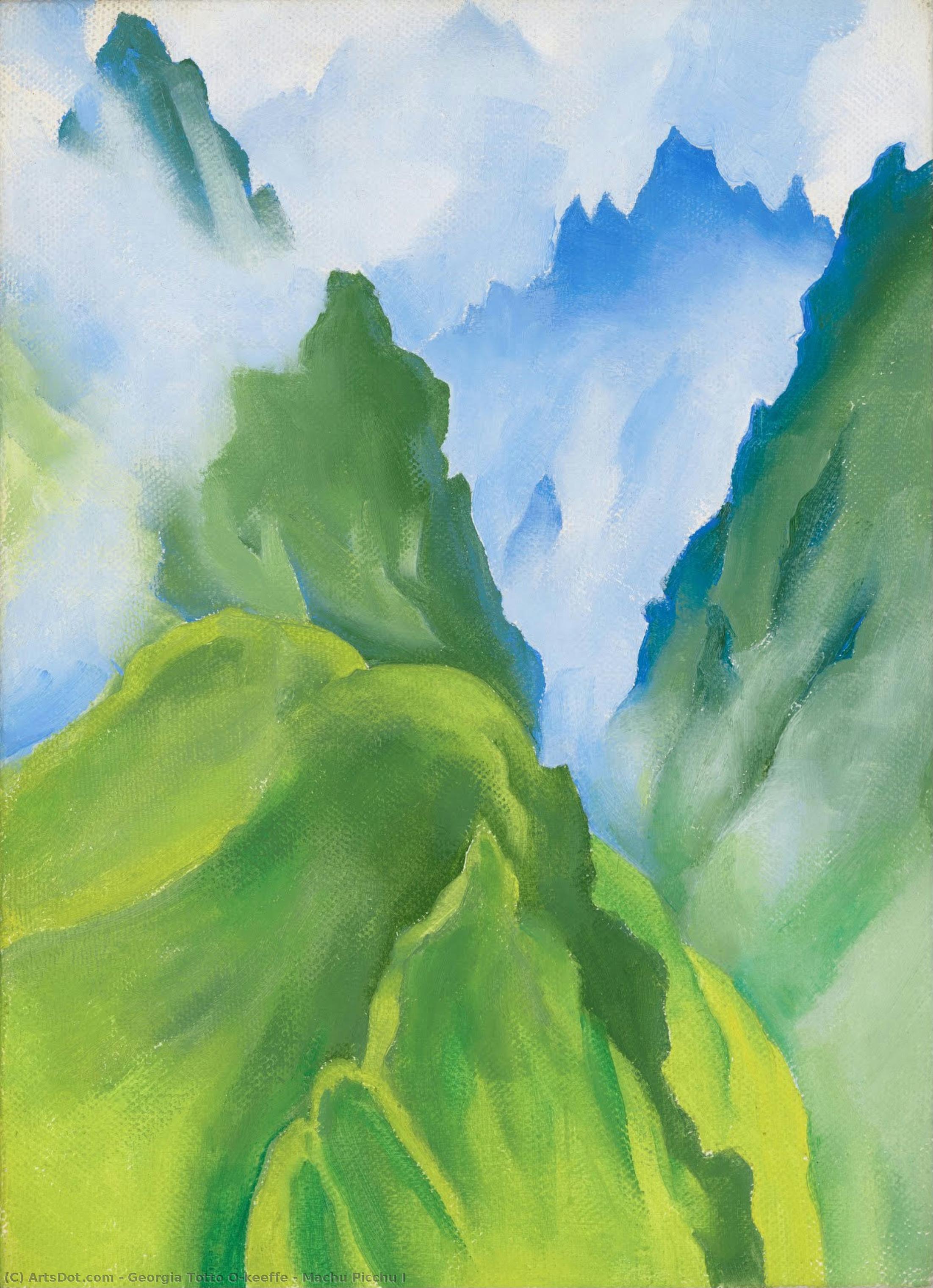 Machu Picchu I — Georgia O'keeffe