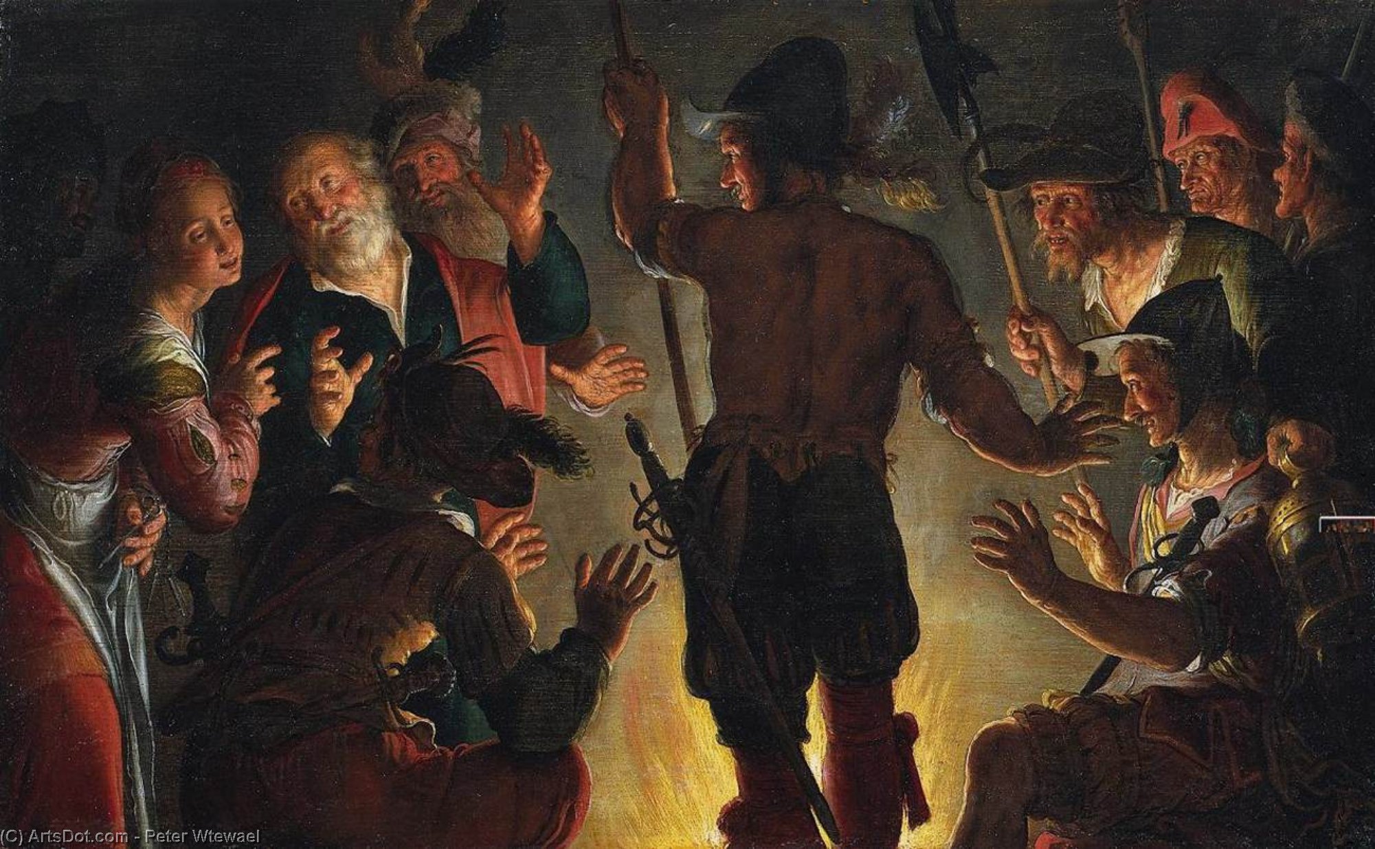 Denial Of Peter — Peter Wtewael