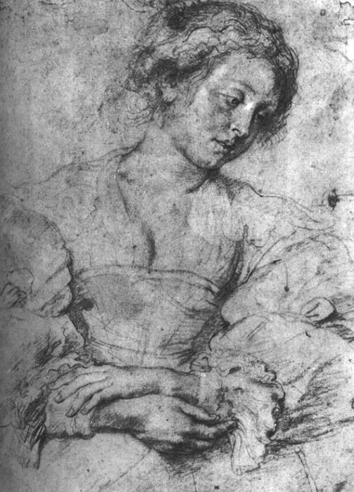 Portrait Of A Young Woman — Peter Paul Rubens