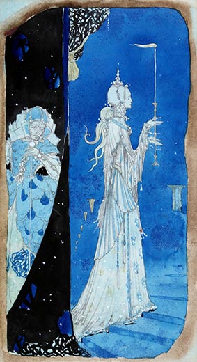 Madeline - St. Agnes' Charmed Maid — Harry Clarke