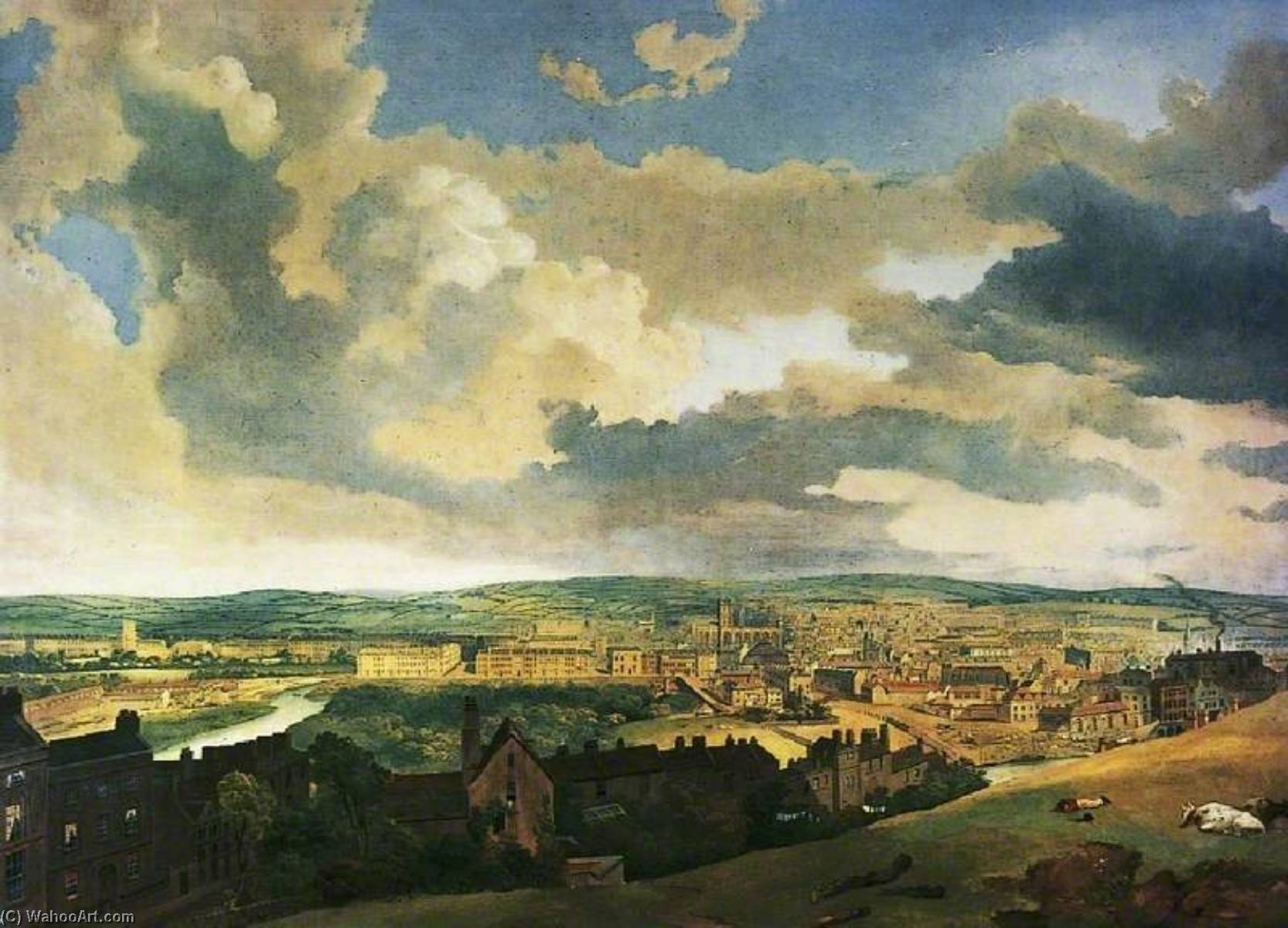 Panorama Of Bath — Joseph William Allen