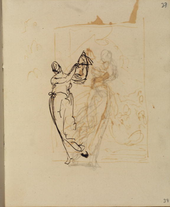 Page From A Sketchbook 21 — George Romney