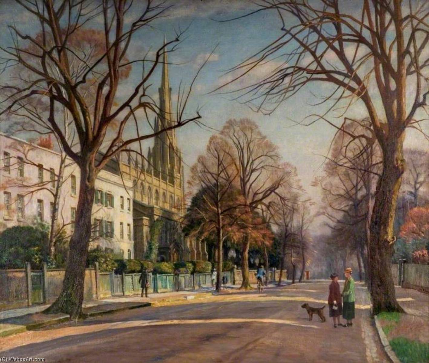 Spring In The Suburbs — Francis Dodd