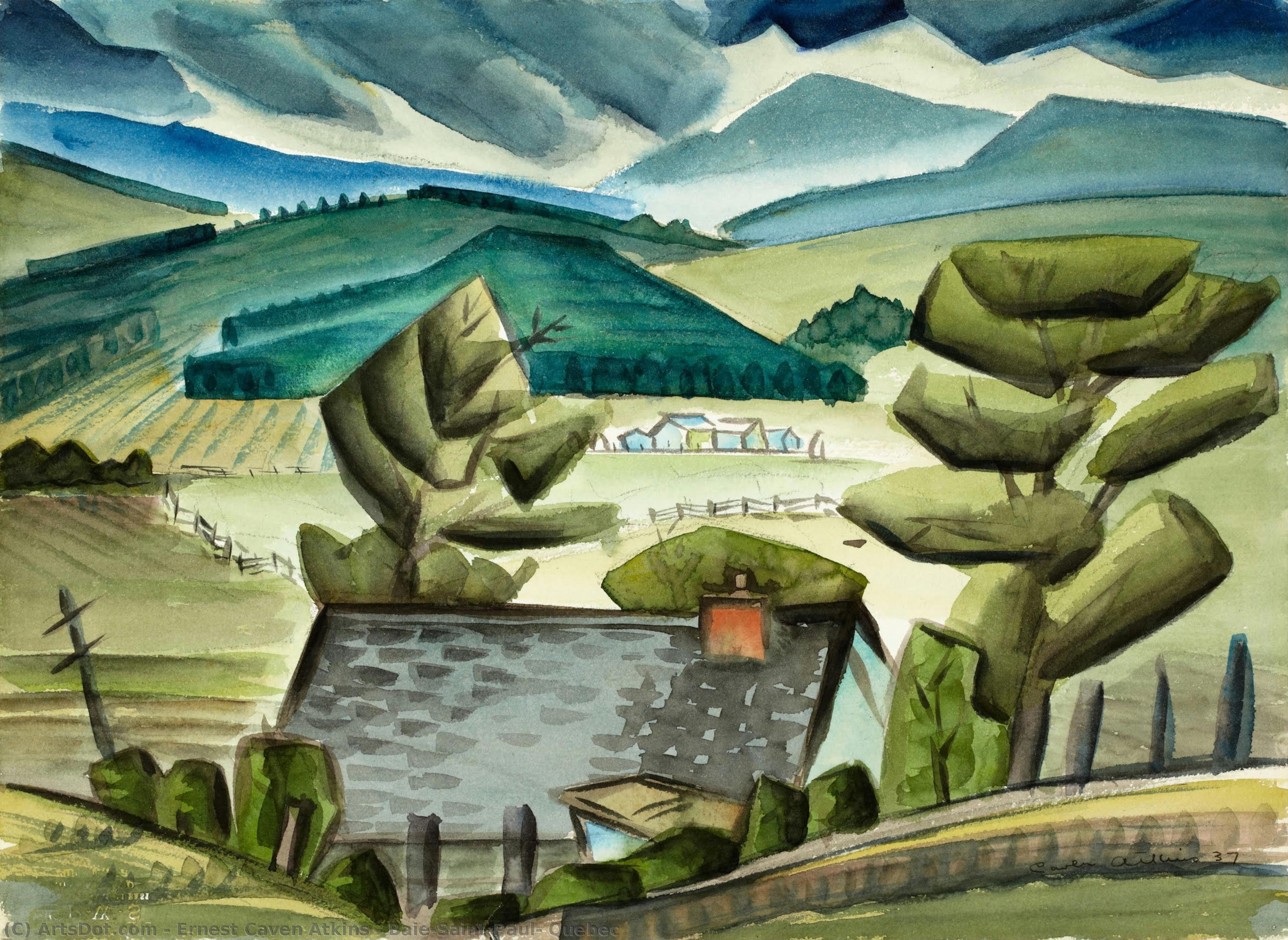 Baie-saint-paul, Quebec — Ernest Caven Atkins