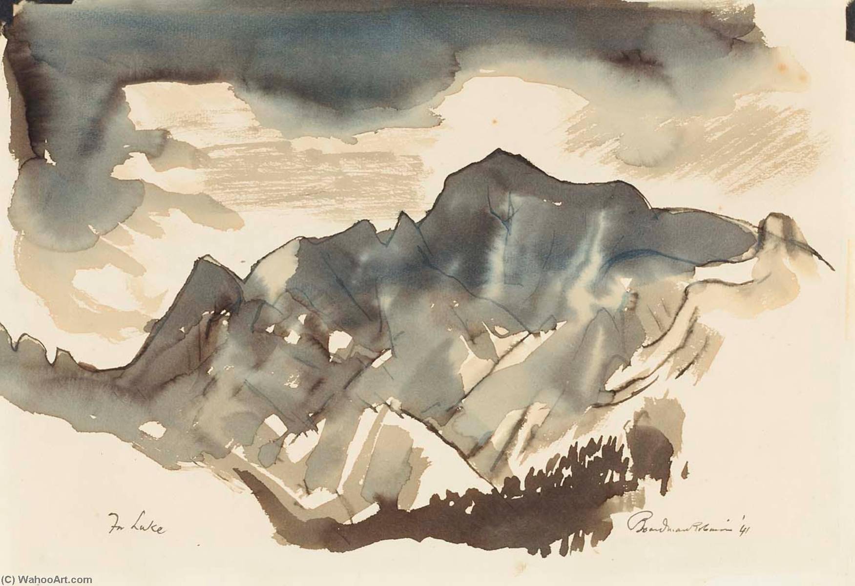 Untitled (landscape) — Boardman Robinson