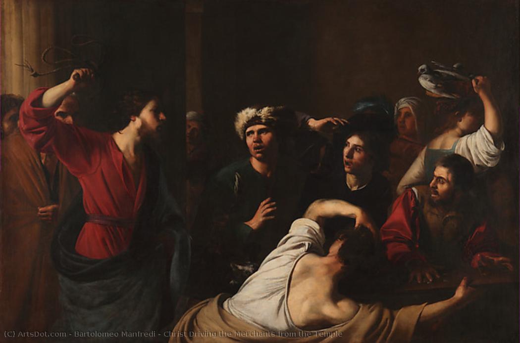 Christ Driving The Merchants From The Temple — Bartolomeo Manfredi