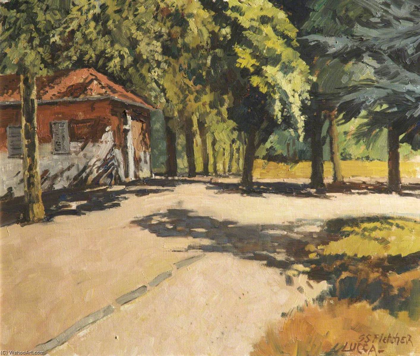 The Ramparts, Lucca — Geoffrey Scowcroft Fletcher