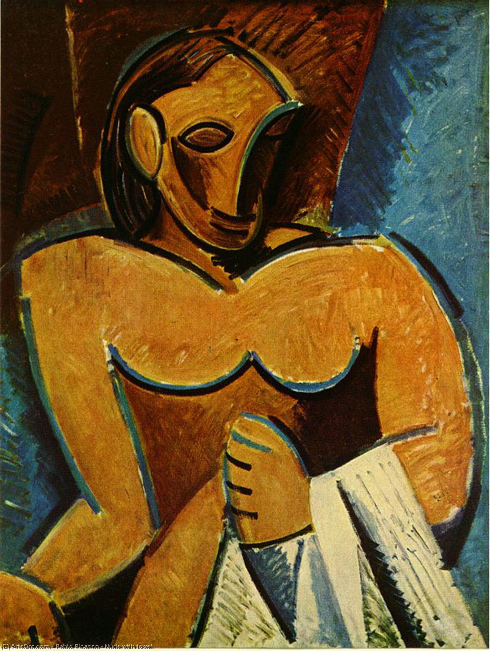 Nude With Towel — Pablo Picasso