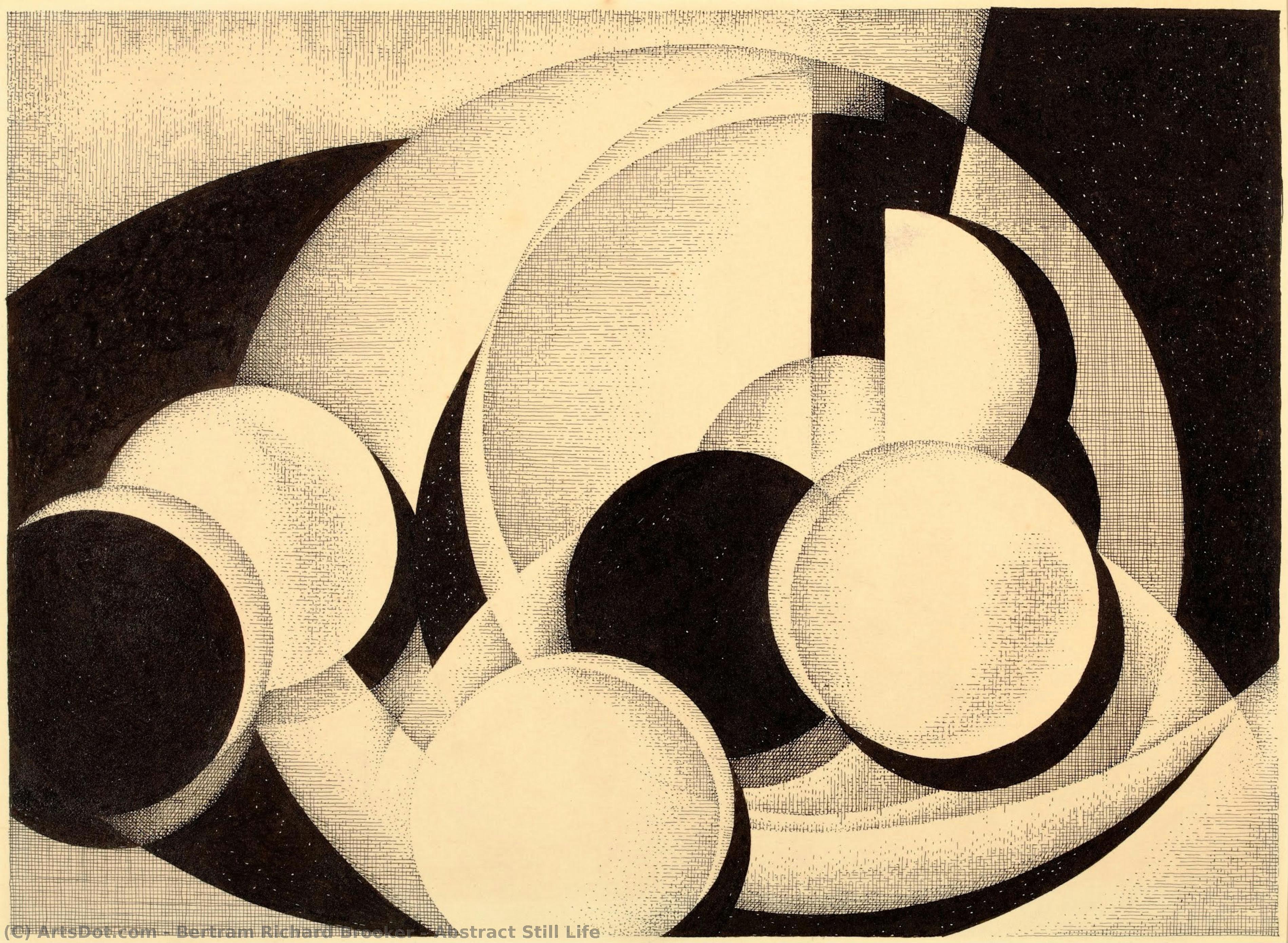 Abstract Still Life — Bertram Richard Brooker