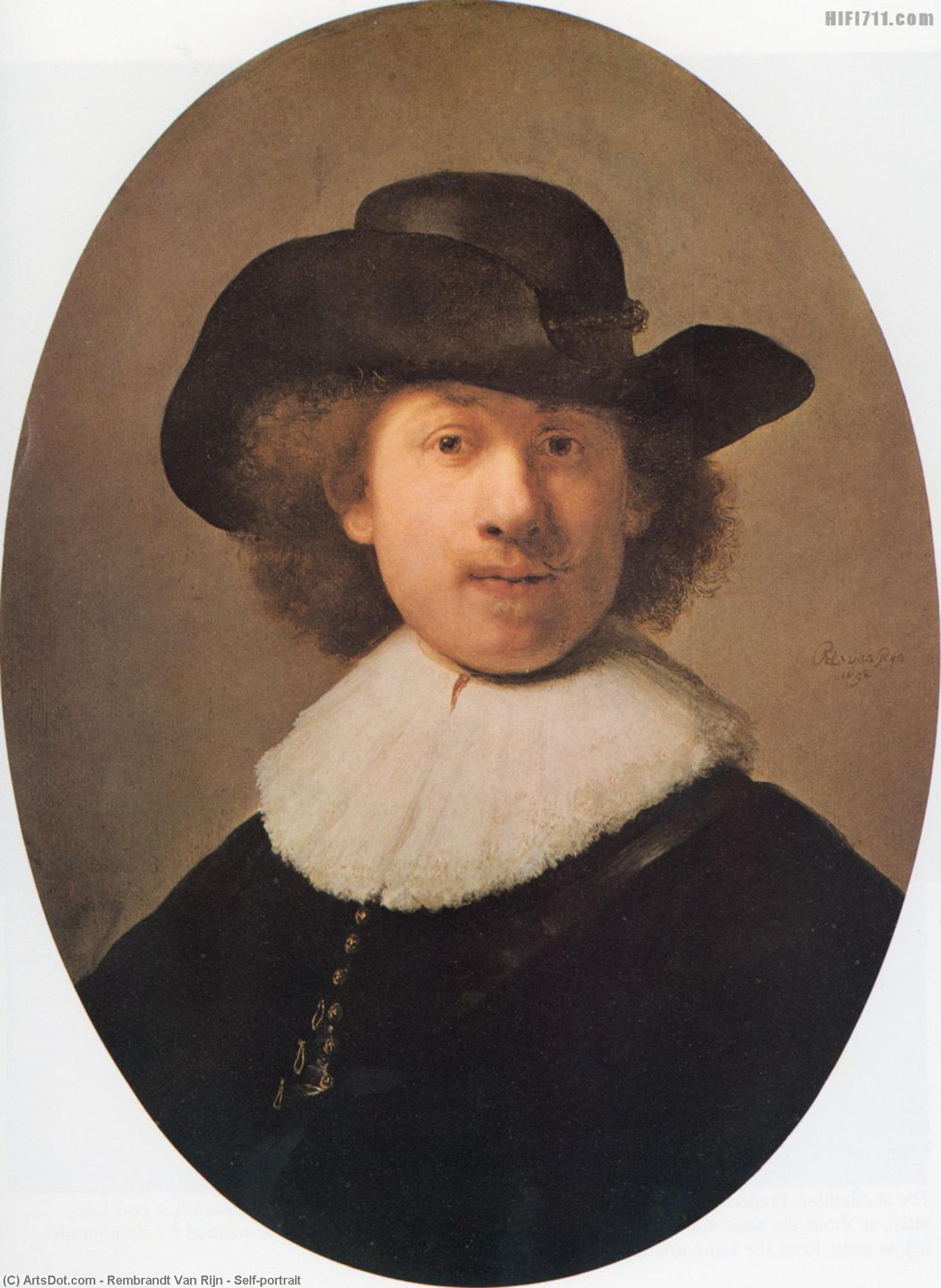 Self-portrait — Rembrandt Van Rijn