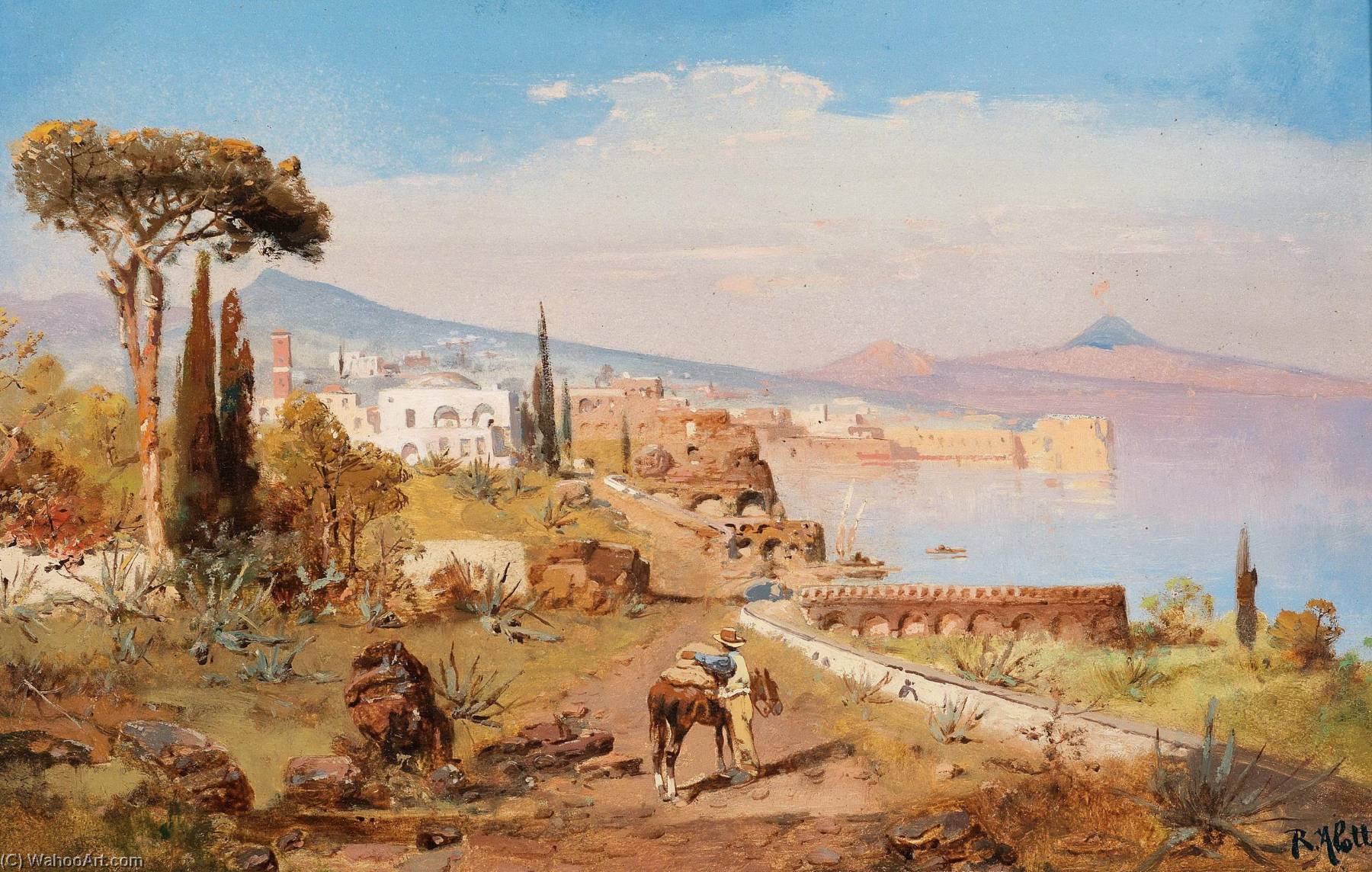 Naples Scene — Robert Alott