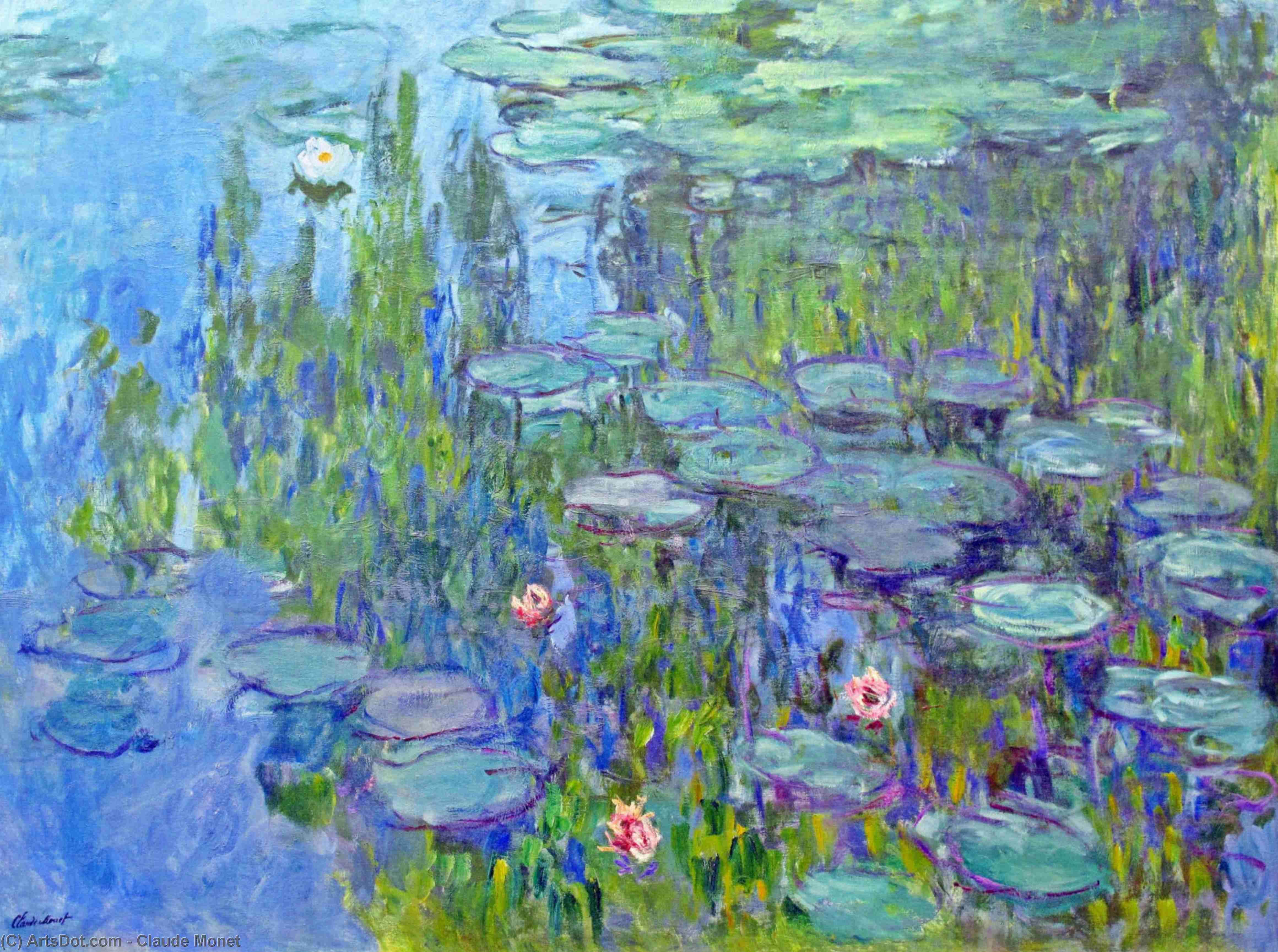 Water Lilies (44) — Claude Monet