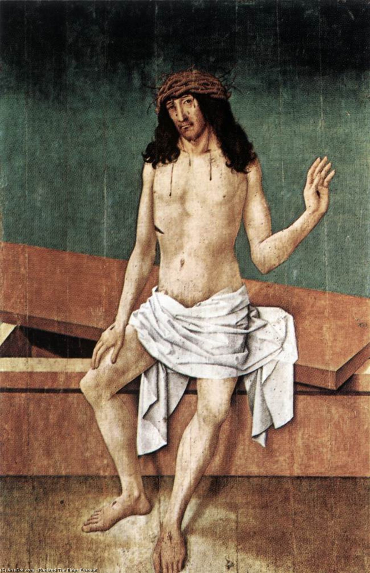Christ With The Crown Of Thorns — Rueland The Elder Frueauf