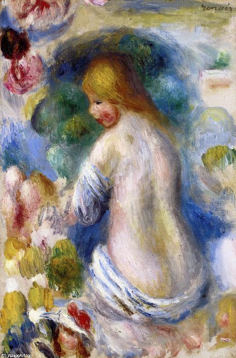 Woman's Nude Torso — Pierre-auguste Renoir