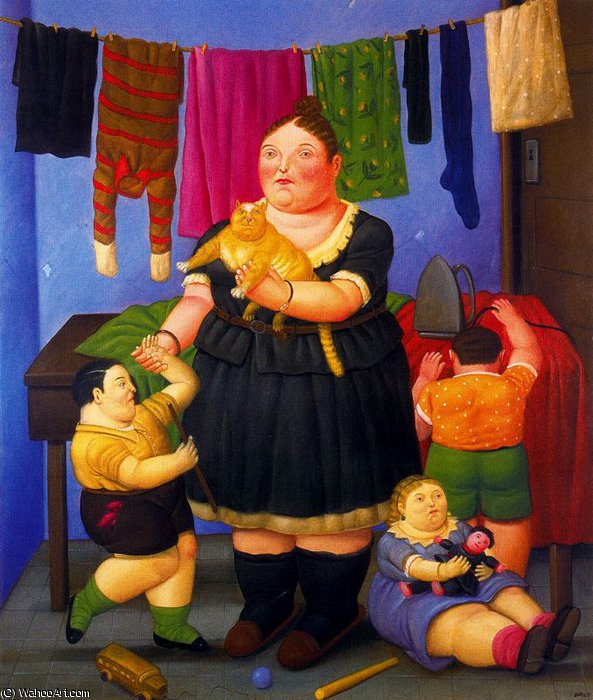 Untitled (725) — Fernando Botero