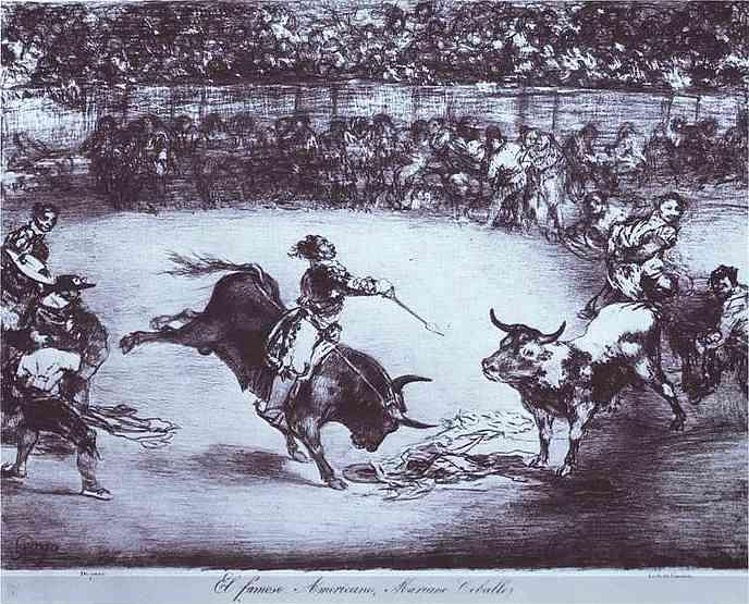 The Famous American, Mariano Ceballos — Francisco José De Goya Y Lucientes
